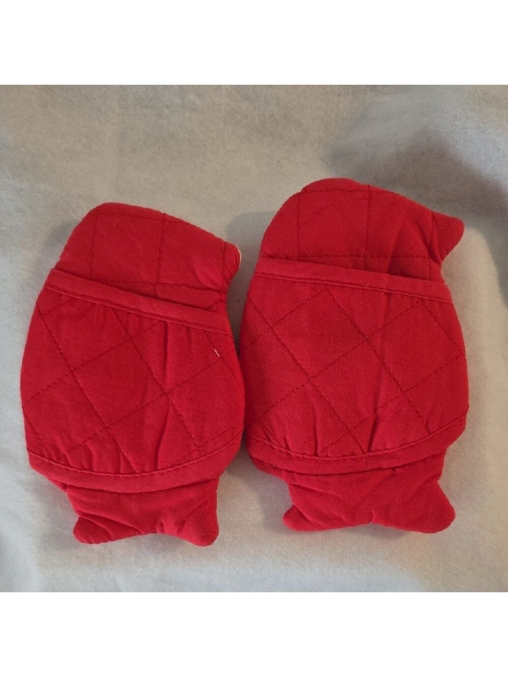 Festive Santa Claus Pot Holders - Picture 2 of 2